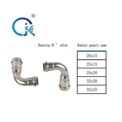 OEM สแตนเลสข้อศอก 90 องศาตัวอย่างฟรีมาตรฐาน ANSI