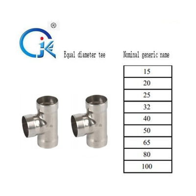 DN20-N100 ฟิตติ้งท่อประปาสแตนเลสที M TYPE กดฟิตติ้ง