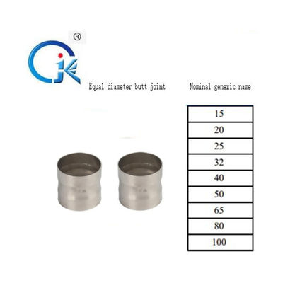 DVGW / WRAS Stainless Steel M Profile Equal Coupling สำหรับน้ำ