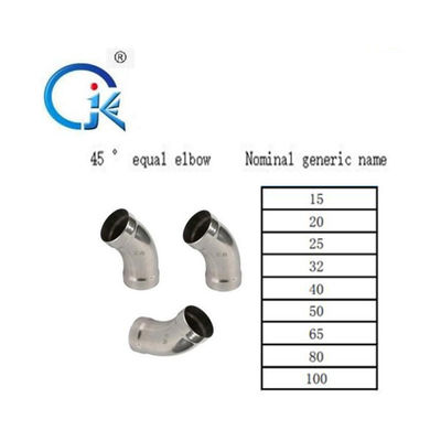 อุปกรณ์กดเหล็กคาร์บอนชุบสังกะสี 2Mpa ข้อศอก 90 °, เกลียวใน