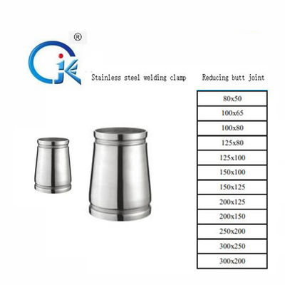 หน้าแปลนท่อ OEM 2Mpa สแตนเลสร่องฟิตติ้งฟอร์จ 304 SS แคลมป์เชื่อม