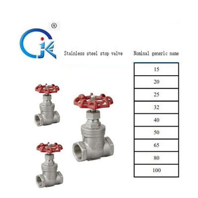 DN8 - DN100 บอลวาล์วสแตนเลส 2 ชิ้น 1000PSI รับประกัน 2 ปี