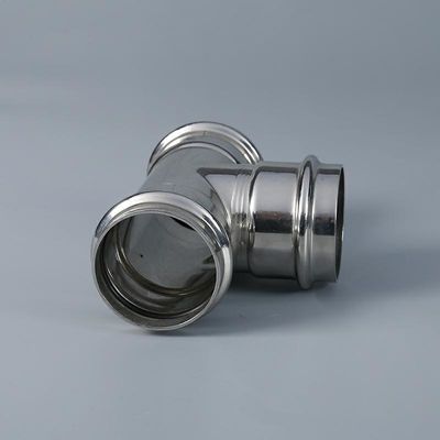 DVGW / WRAS Stainless Steel M Profile Equal Coupling สำหรับน้ำ